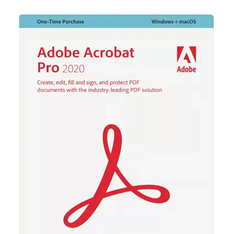 Adobe Acrobat Pro 2020 - 2 Dispositivos