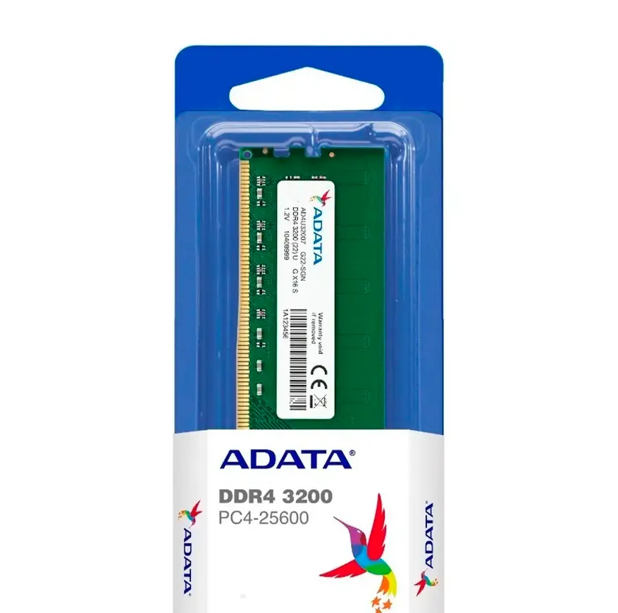 Memoria Ram PC 16GB DDR4 Adata 3200Mhz